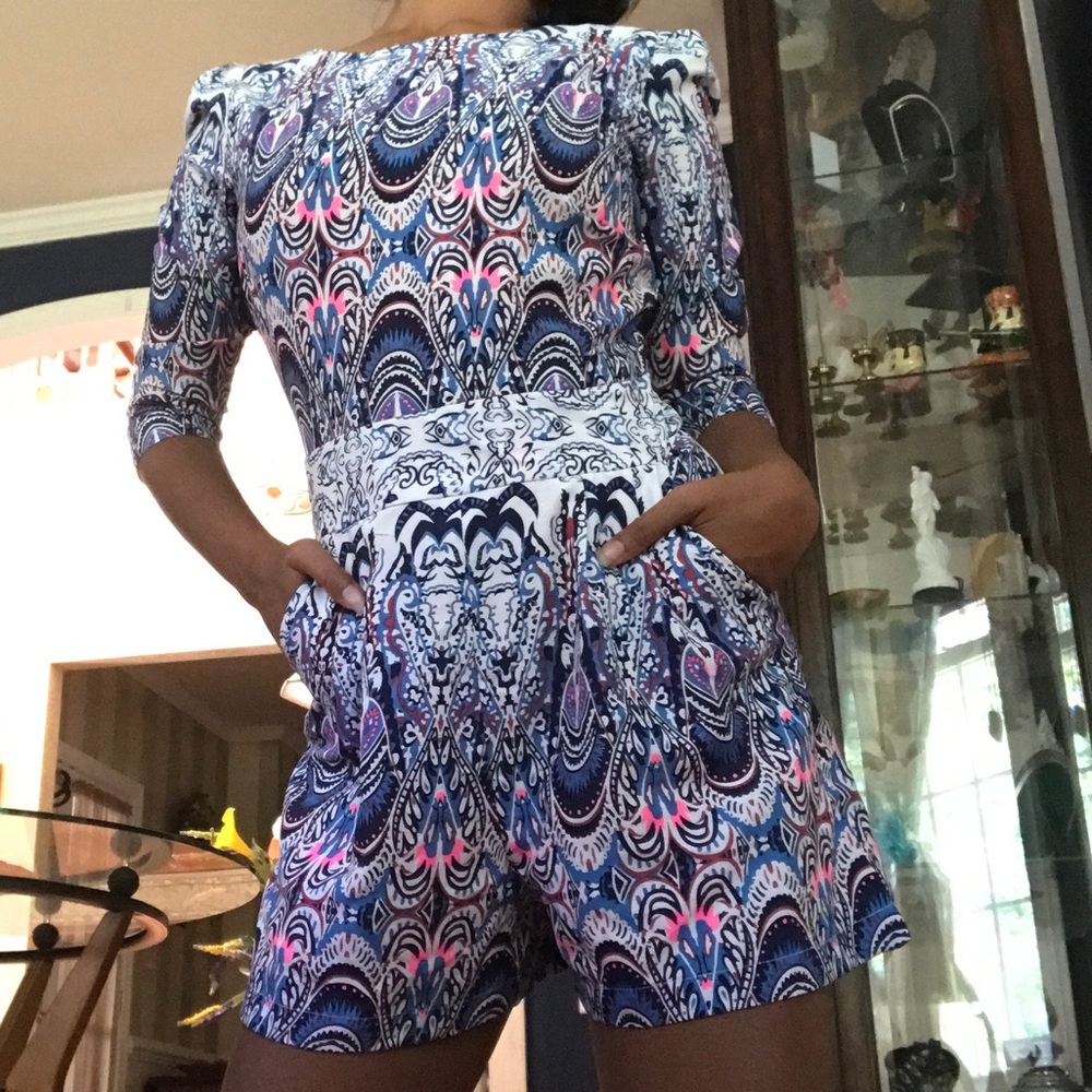 Watercolor Romper